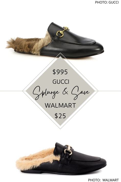 gucci princetown dupes|gucci princetown slipper fur.